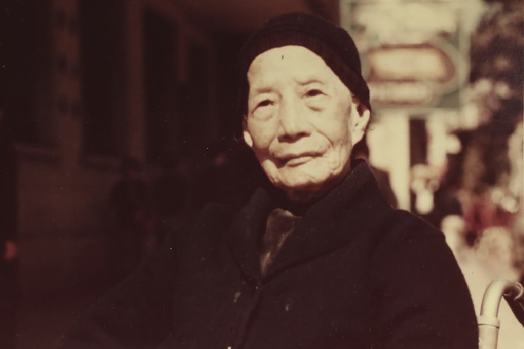Hong Kong hawker turned property and factory owner Old Mary, who was born in China in 1870. Her descendants think this was taken on the day of the visit of Britain’s Princess Margaret to her store in Nathan Road, Kowloon, in 1966.