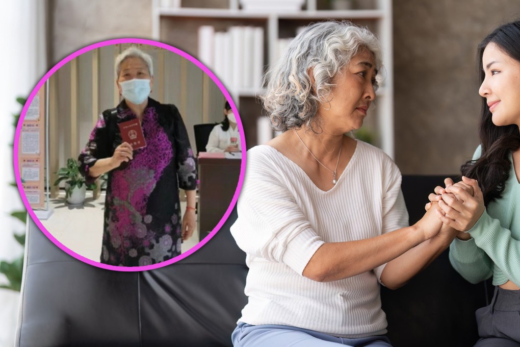 A young woman in China who supported her elderly grandmother in her decision to divorce her unfaithful husband says her grandma’s bravery should inspire others in miserable relationships to do likewise, regardless of their age. Photo: SCMP composite/Shutterstock/Weibo