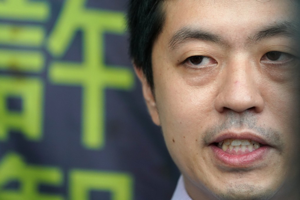 Ex-lawmaker Ted Hui has been declared bankrupt. Photo: Felix Wong