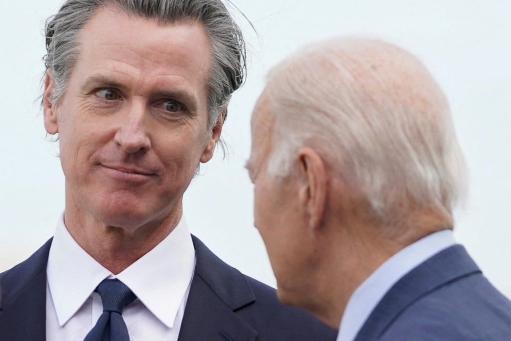 California Governor Gavin Newsom is a key surrogate for the Biden campaign. File photo: Reuters