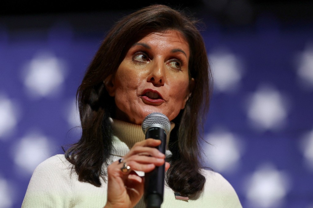 Nikki Haley at a campaign event in Lancaster, South Carolina. Photo: Reuters