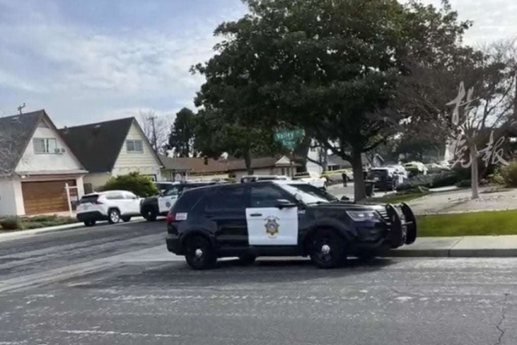 A photo circulating on Chinese social media said to have been taken while police investigated the home where Chen Liren allegedly beat his wife, Yu Xuanyi, to death. Photo: Weibo