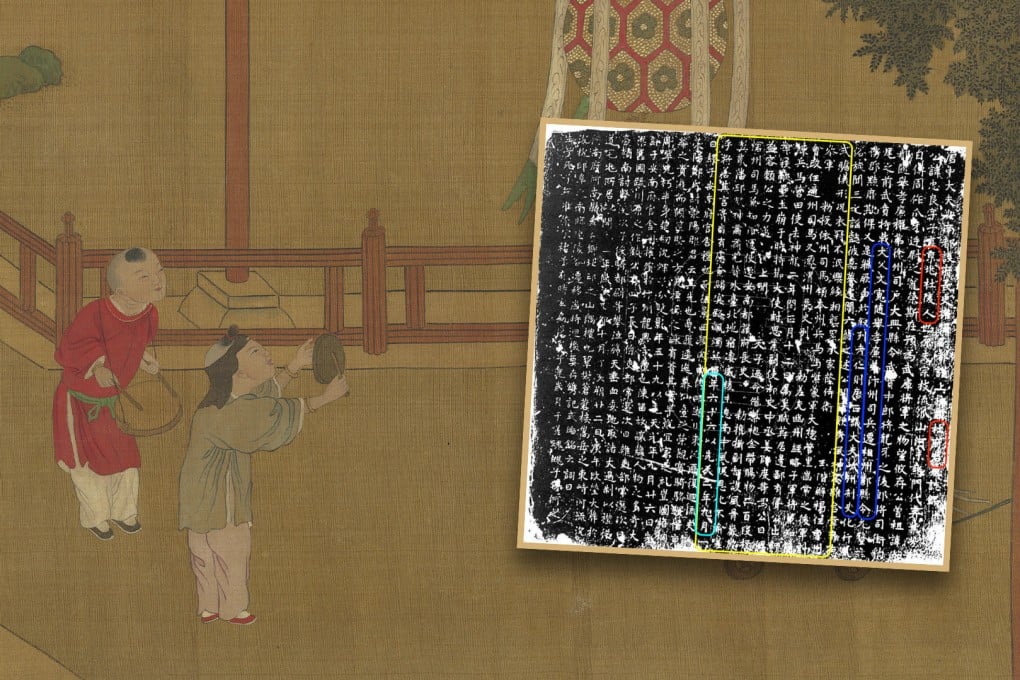 New research has revealed that a medieval examination taken in
Tang-era China helped encourage social mobility. Photo: SCMP composite/pnas.org/npm.edu.tw