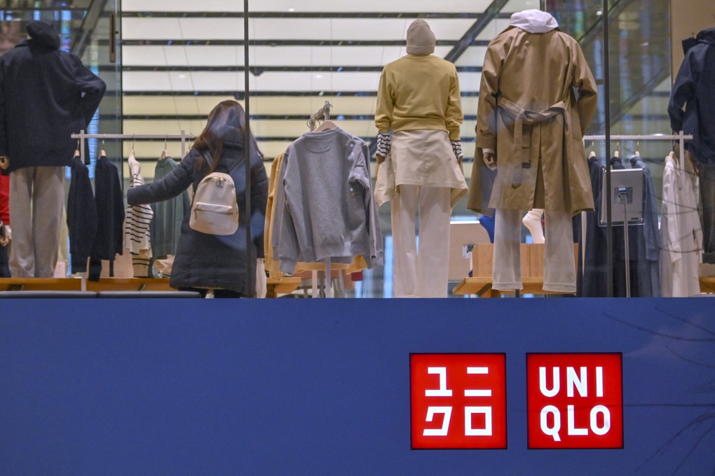 A Uniqlo store in Tokyo. Police arrested four Vietnamese nationals who arrived in Japan in September and were allegedly tasked with stealing from multiple Uniqlo outlets. Photo: AFP