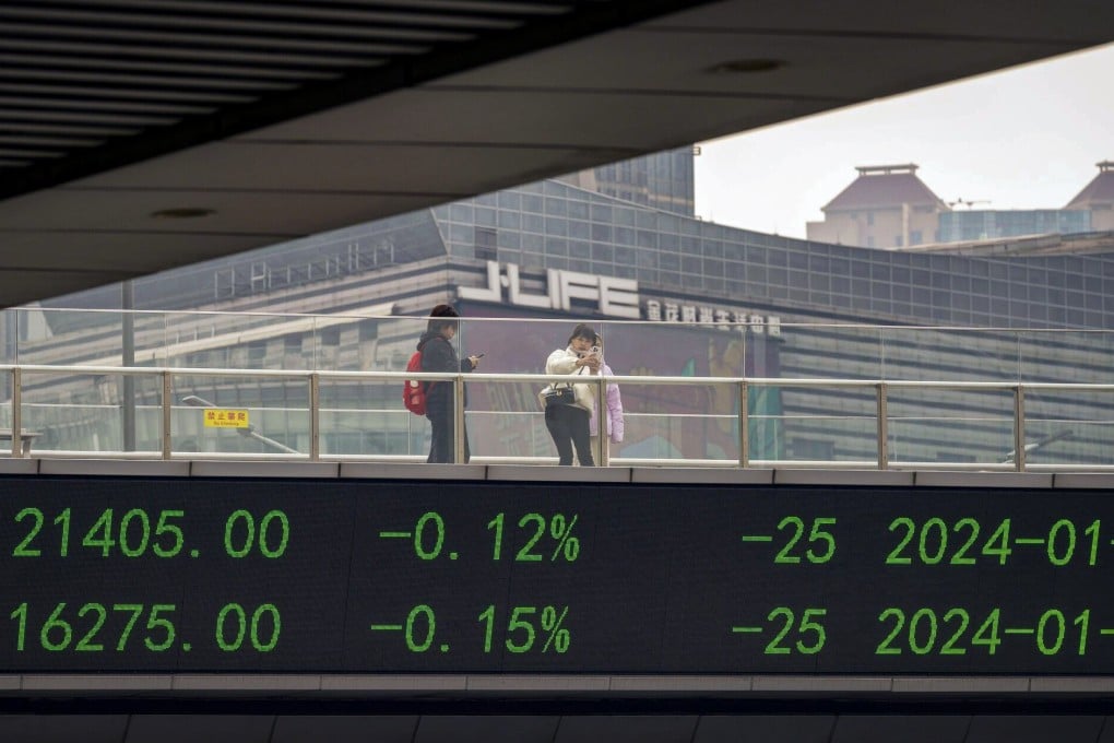 China’s stock market is floundering while the US’ is reaching new heights, prompting calls for deep changes to arrest the slide. Photo: Bloomberg