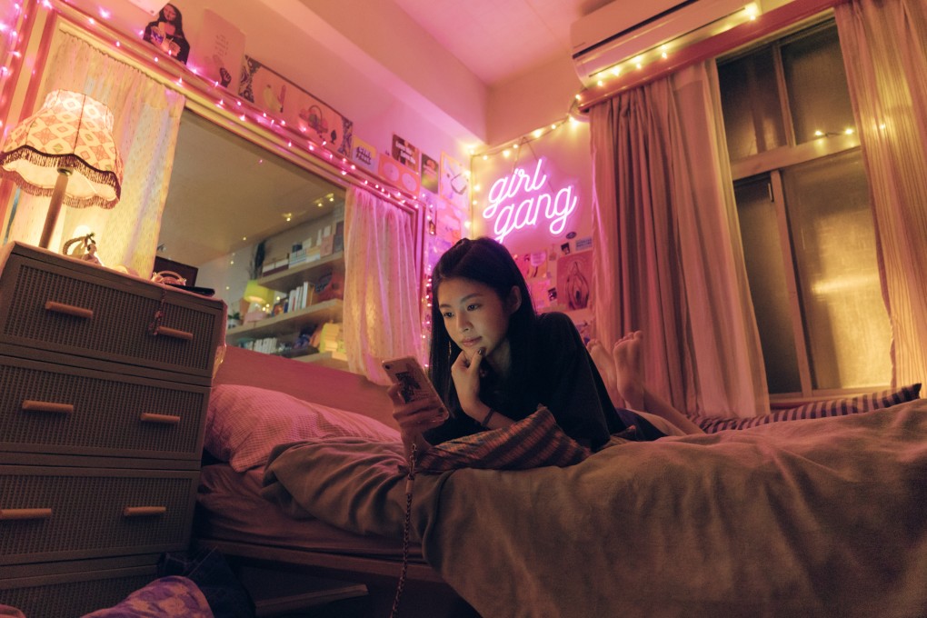 Chan Tzu-hsuan as sex advice vlogger Chu-ai in a still from Let’s Talk About Chu. The Taiwanese sex comedy takes a fun, heartfelt look at romantic relationships. Photo: Netflix