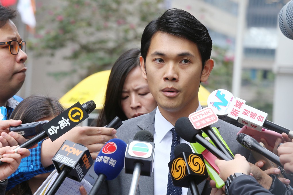 Acting Senior Superintendent Baron Chan Shun-ching of the Cyber Security and Technology and Crime Bureau said scammers in a recent high-profile Hong Kong case used artificial intelligence technology to “imitate the voice of their targets reading from a script”. Photo: SCMP / Dickson Lee