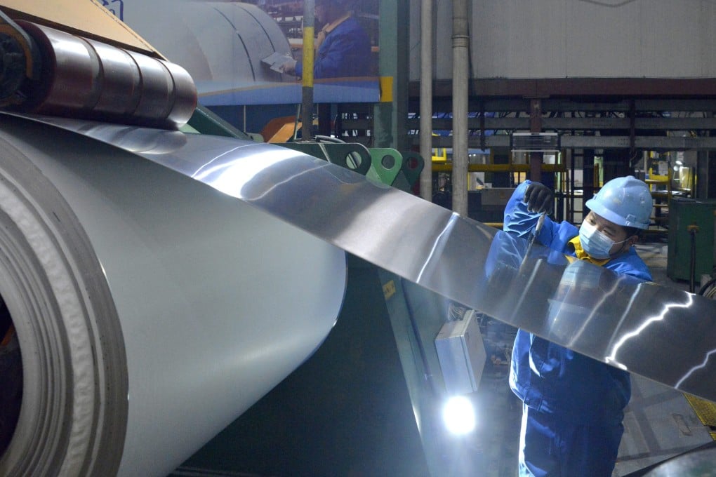 China’s steel exports to the EU could be affected as the 27-nation bloc imposes a carbon tax starting in 2026. Photo: CFOTO/Future Publishing via Getty Images