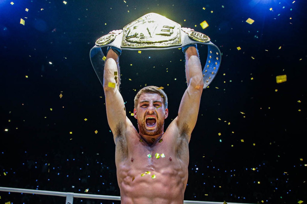 Jonathan Haggerty will put his bantamweight Muay Thai title on the line against Felipe Lobo at ONE Fight Night 19. Photo: ONE Championship