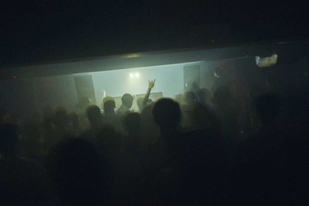 Berlin-based duo Years of Denial perform at Sheung Wan’s Mihn club, presented by DJ Nanogram’s club collective Entropy. The Hong Kong DJ is aiming to introduce more left-field industrial techno shows to the city’s venues. Photo: Entropy