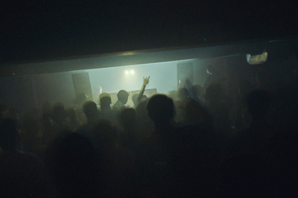 Berlin-based duo Years of Denial perform at Sheung Wan’s Mihn club, presented by DJ Nanogram’s club collective Entropy. The Hong Kong DJ is aiming to introduce more left-field industrial techno shows to the city’s venues. Photo: Entropy
