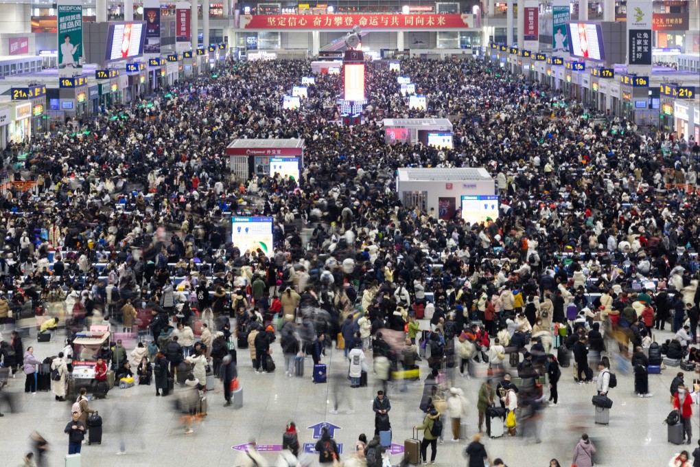 China’s weeklong Lunar New Year holiday features the world’s largest human migration. Photo: Xinhua