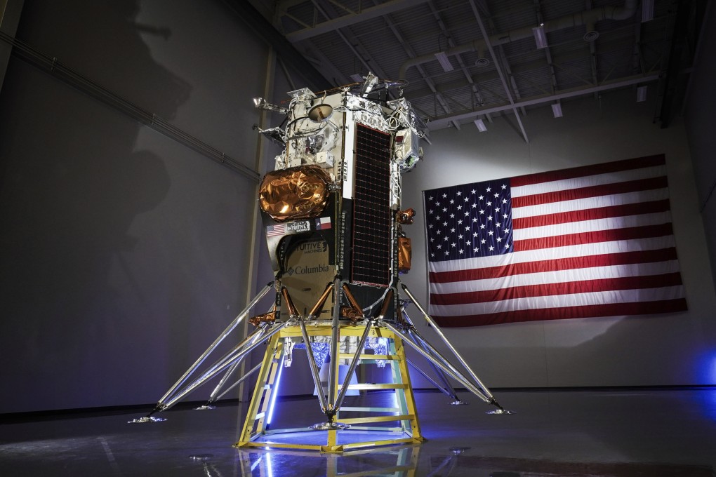The IM-1 Nova-C lunar lander. Photo: Intuitive Machines via AP