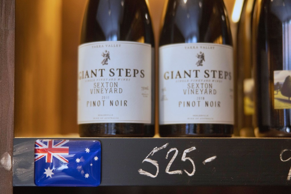 China has been lifting trade barriers on other goods as relations improve and Australian officials and industry expect a review of the wine tariffs begun by Beijing last year will lead to their removal next month. Photo: EPA-EFE