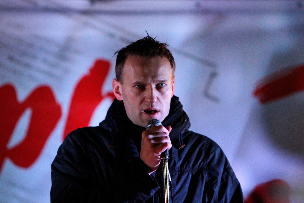 Russian political and social activist Alexei Navalny speaks during an opposition protest in central Moscow in 2011. Navalny died on Friday at the Arctic prison colony where he was serving a 19-year-term, Russia’s federal penitentiary service said. Photo: Reuters