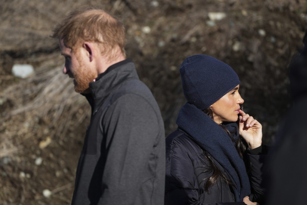 Prince Harry and Meghan Markle attend an Invictus Games training camp in Whistler, British Columbia. Photo: AP