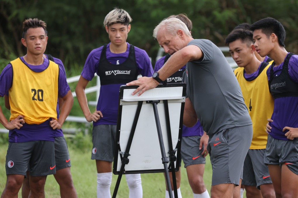 Jorn Andersen wants at least two local players under the age of 22 in domestic team line-ups. Photo: Yik Yeung-man
