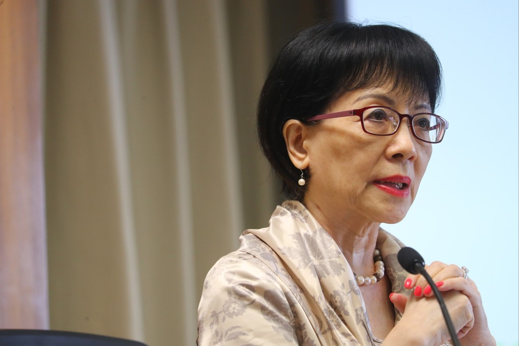 Hong Kong Deposit Protection Board Chairman Connie Lau Yin-hing said that the 60 per cent increase would ensure the programme “remains effective in contributing to banking stability”. Photo: SCMP/Edmond So