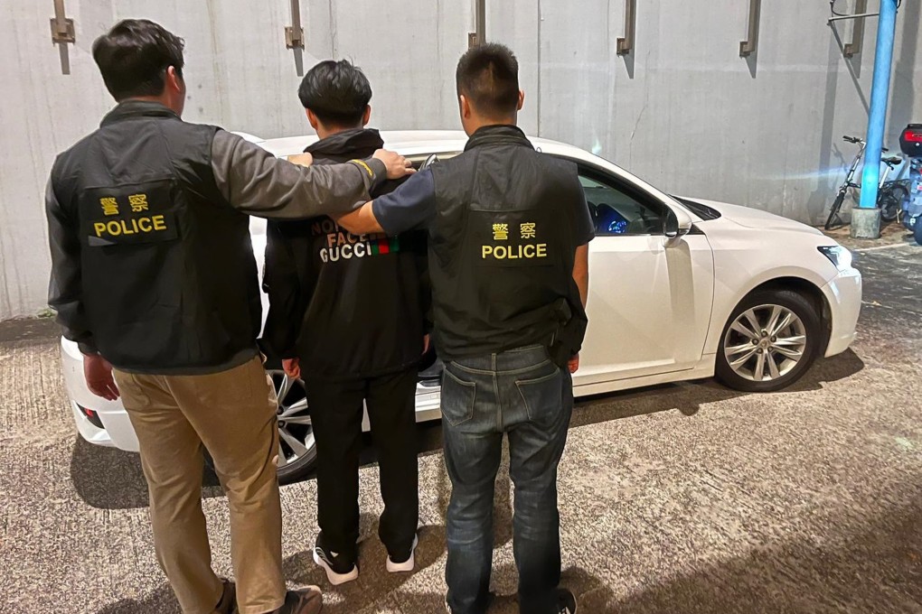 Police have arrested a student on suspicion of swindling two residents out of more than HK$1.6 million. Photo: Handout