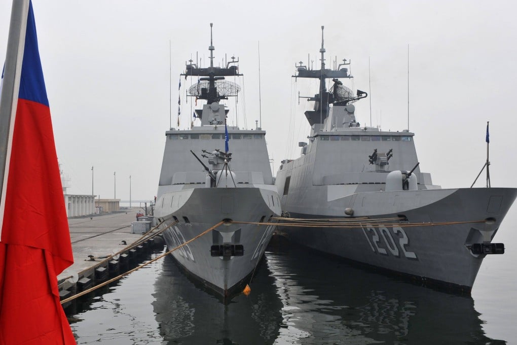 Taiwan has six French-made Lafayette-class frigates bought under a 1991 deal. Photo: AFP