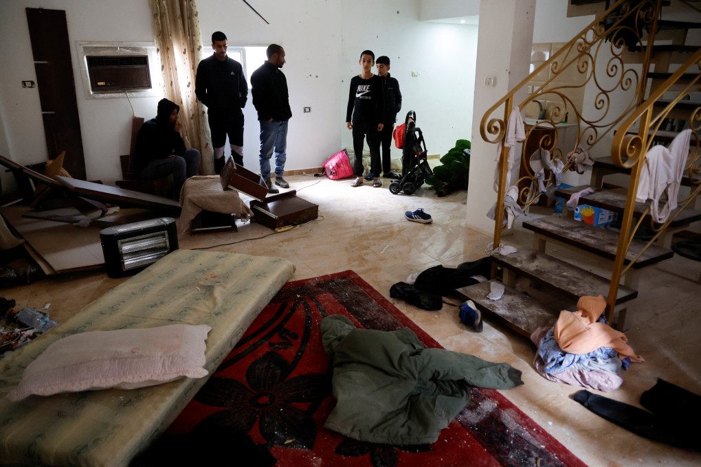 The home of Palestinian Muhammad al-Awfi, who died during an Israeli raid at Tulkarm, in the Israeli-occupied West Bank on Sunday. Photo: Reuters