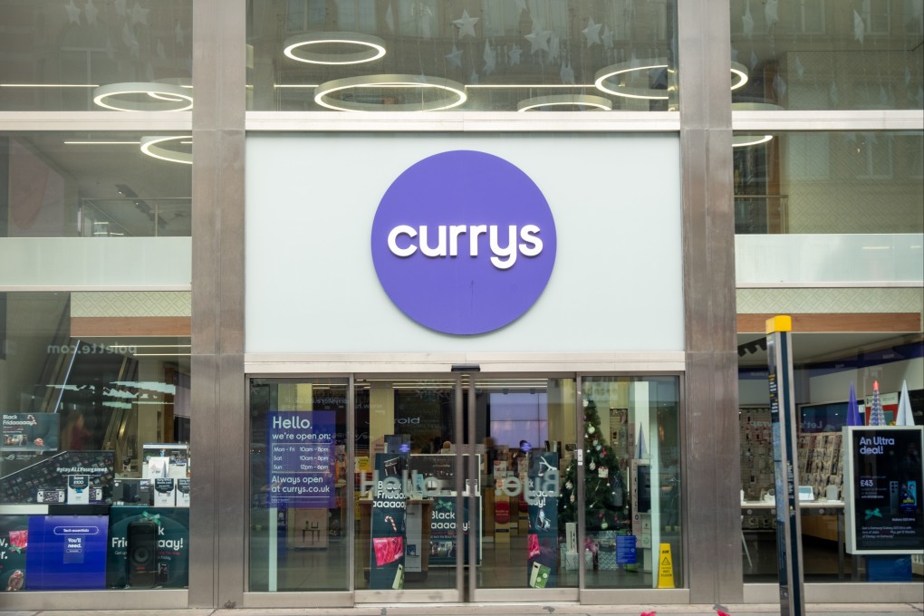 JD.com considers takeover bid for UK electronics retailer Currys. Photo: Shutterstock
