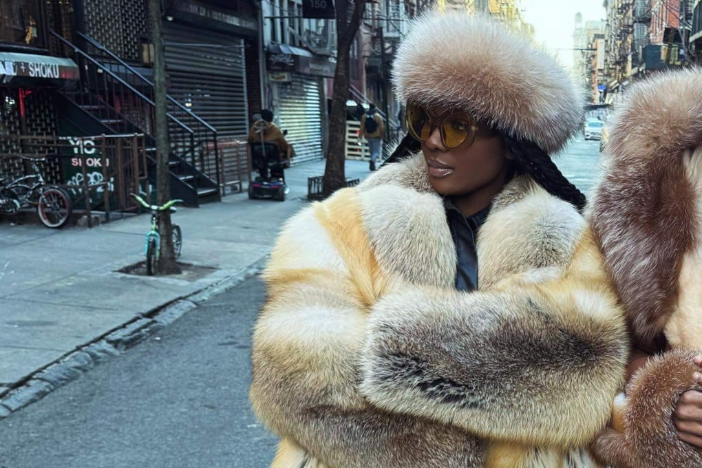 A recent photo posted on social media platform Instagram of a woman wearing a full length fur coat with the hashtag #mobwife illustrates the 2024 “mob wife” trend that’s seen a rapid rise on TikTok and spread across social media. It’s the opposite of 2023’s “clean girl” and “quiet luxury” looks. Photo: Instagram/@lovefromjulez
