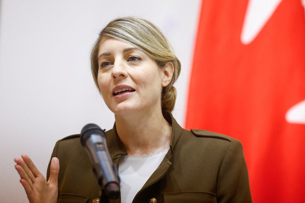 Canadian Foreign Minister Melanie Joly. Photo: Reuters
