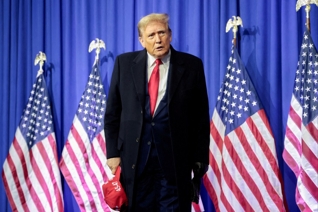 Donald Trump at a campaign event in Waterford Township, Michigan, this month. Photo: Reuters
