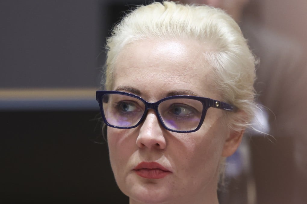 Yulia Navalnaya, wife of Russian opposition leader Alexei Navalny. Photo: AP