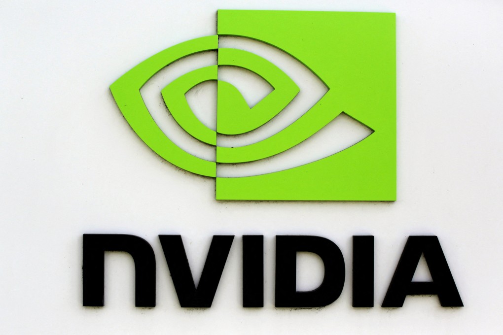 The logo of Nvidia seen at its headquarters in Santa Clara, California. Photo: Reuters