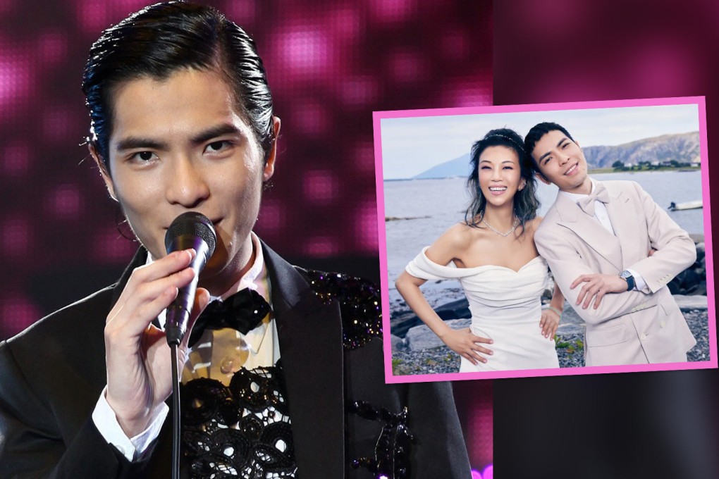 Taiwan singer Jam Hsiao has been widely praised on mainland social media after he said that he did not want his wife, aged 50, to go through the pain of childbirth. Photo: SCMP composite/Wikipedia/Instagram
