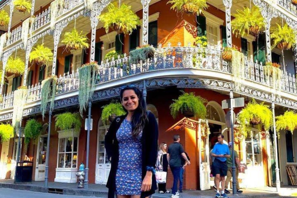 The Host a Sister Facebook group was inspired by solo women’s travel horror stories. Its more than 550,000 female members offer accommodation and advice, and help bring travellers together. Above: Rashvinda Kaur, founder of Host A Sister, in New Orleans. Photo: Host A Sister