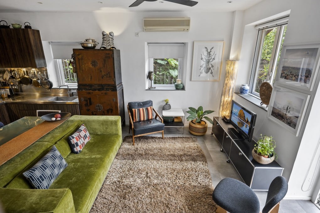 The living room of a Sai Kung village house designed by Hintegro. A design journalist reflects on the house in Hong Kong she called home for 20 years, and how it evolved along with her changing circumstances. Photo: Desmond Chan