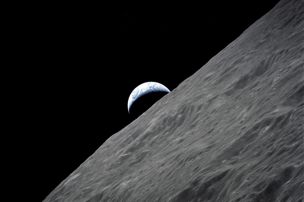 Earth and the moon as seen from the Apollo 17 spacecraft, the final lunar landing mission of the Apollo programme in 1972. File photo: Getty Images