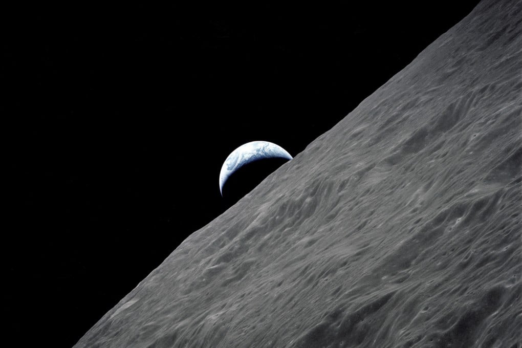 Earth and the moon as seen from the Apollo 17 spacecraft, the final lunar landing mission of the Apollo programme in 1972. File photo: Getty Images