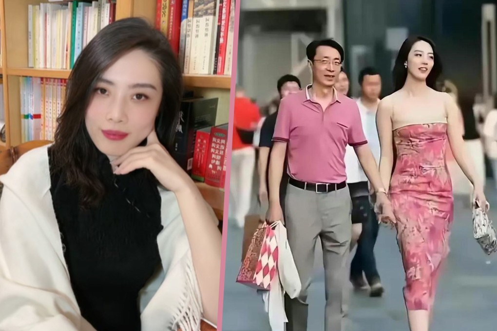 A woman who gained notoriety in China because of an affair she had with her older boss at a state-owned oil company has been banned from social media in the wake of the scandal. Photo: SCMP composite/Douyin/Weibo
