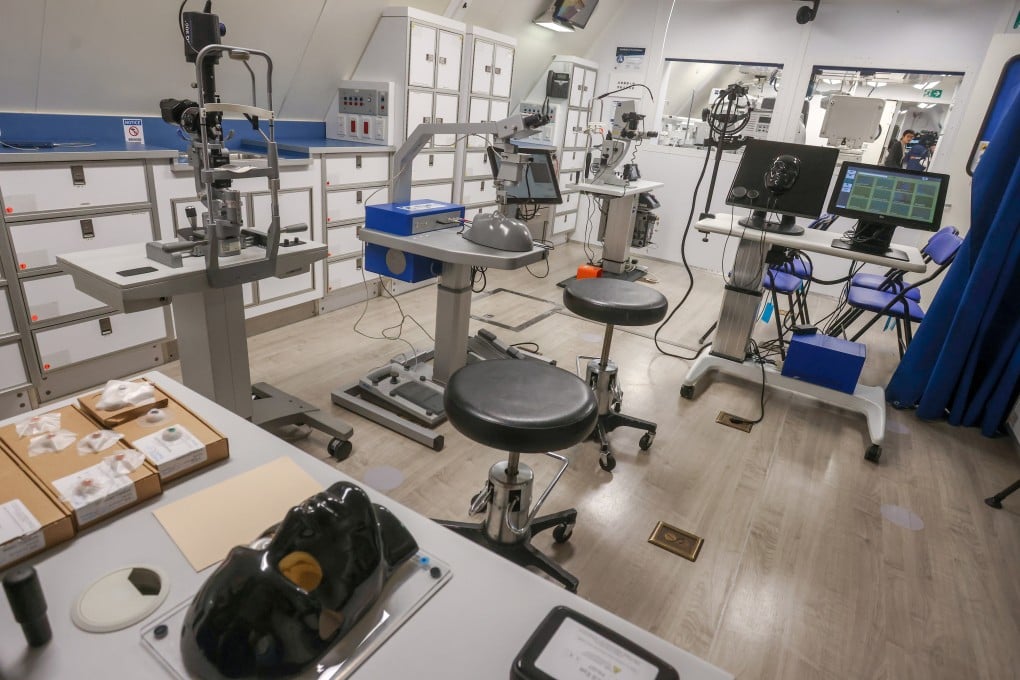 The University of Hong Kong has teamed up with Orbis to promote eye care in the city. Photo: Jonathan Wong