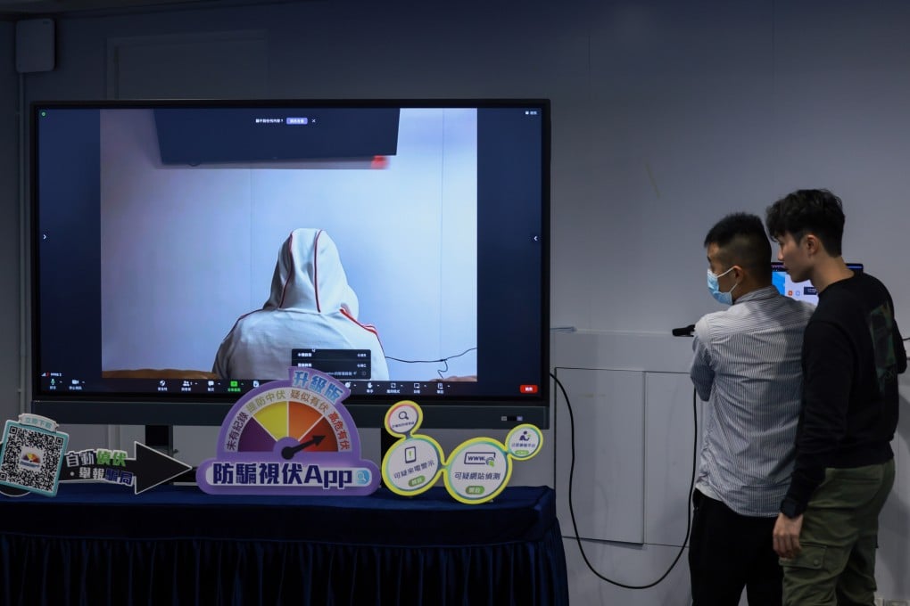 A fraud victim talks about her experience of being cheated by a fraudster. Photo: May Tse.