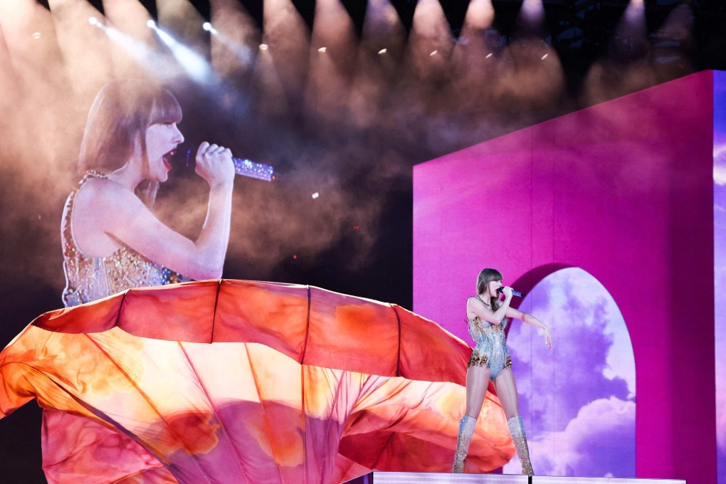 US singer Taylor Swift performs in Sydney. More than 300,000 fans from Singapore and neighbouring countries will attend the US superstar’s six sold-out Eras Tour shows at the National Stadium from March 2-9. Photo: AFP