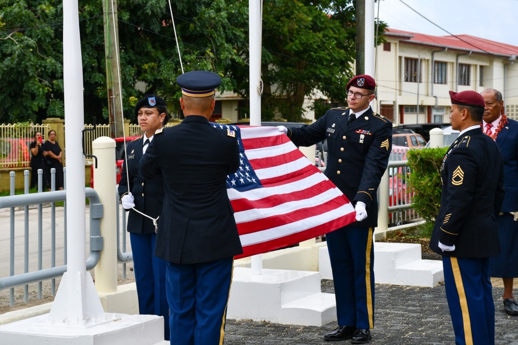 A ceremony to mark the opening of the new US embassy in Nuku’alofa, Tonga. Photo: US Department of State