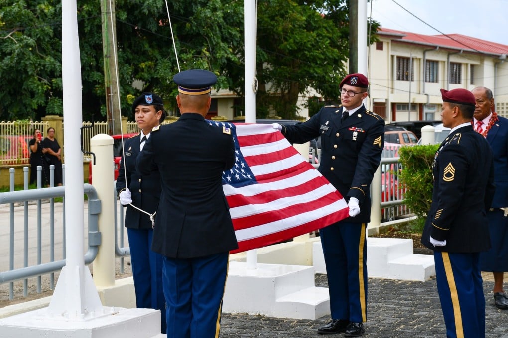 A ceremony to mark the opening of the new US embassy in Nuku’alofa, Tonga. Photo: US Department of State