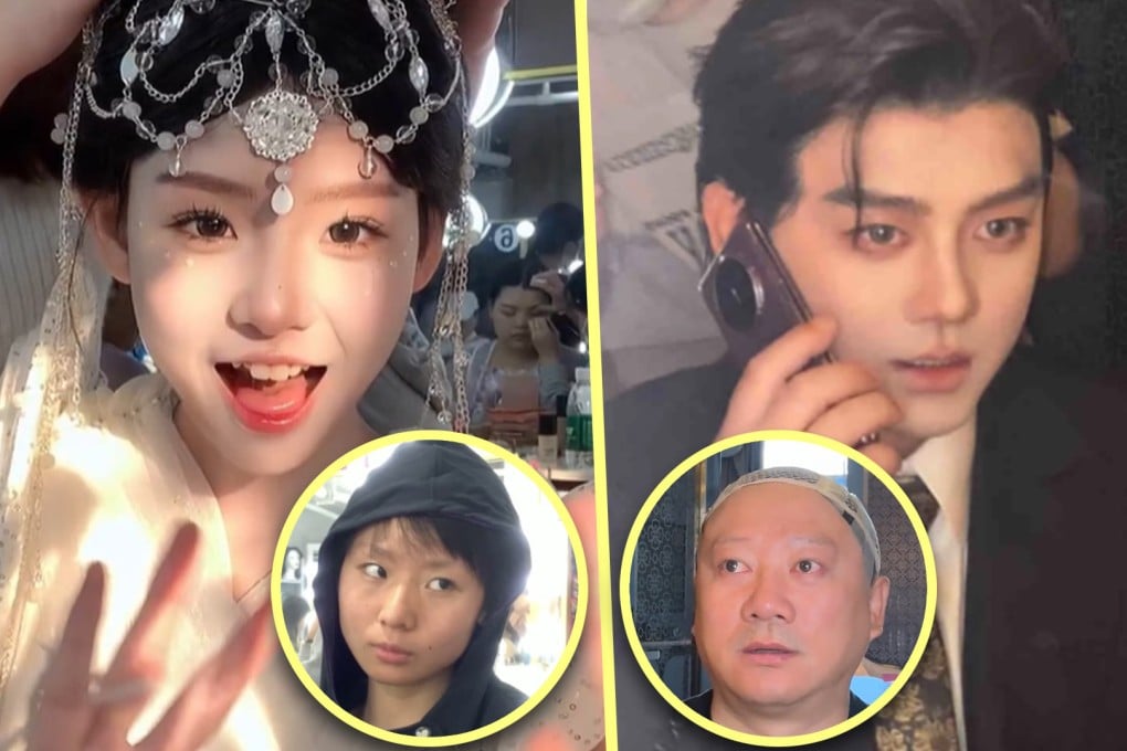 A young makeup artist in China has amassed millions of followers on social media and built up a nationwide business with her amazing techniques which transform her clients’ appearances dramatically. Photo: SCMP composite/Xiaohongshu