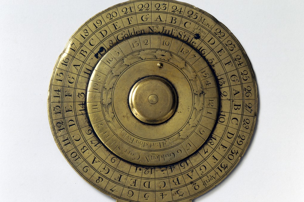 A brass perpetual calendar used for determining when Easter fell in the Julian and Gregorian calendars. Leap years have been used in these two old calendars for centuries – we explore why. Photo: Getty Images