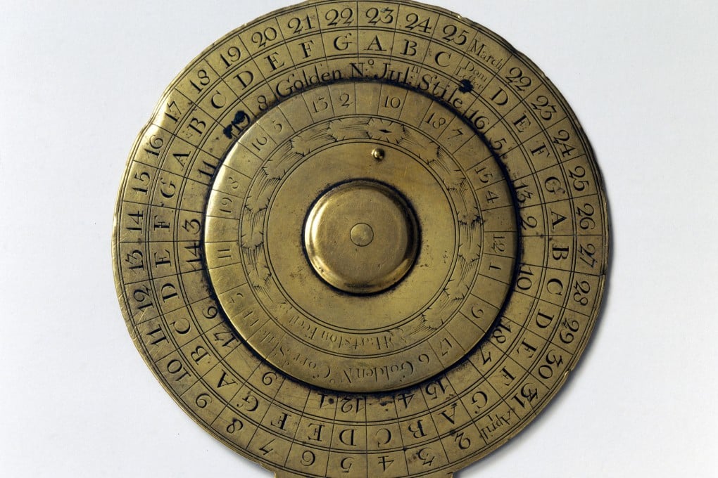 A brass perpetual calendar used for determining when Easter fell in the Julian and Gregorian calendars. Leap years have been used in these two old calendars for centuries – we explore why. Photo: Getty Images