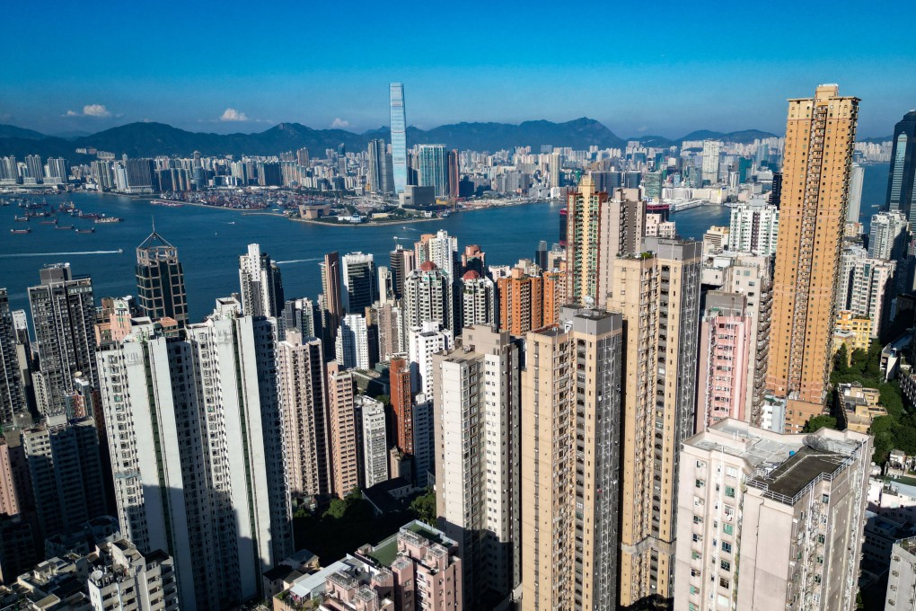 View of residential buildings at the Mid-Levels. Photo: May Tse
