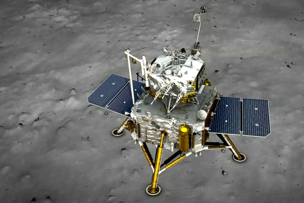 The Chang’e-6 lunar mission is one of China’s 100 planned launches this year. It aims to return with samples from the far side of the moon. Image: CCTV