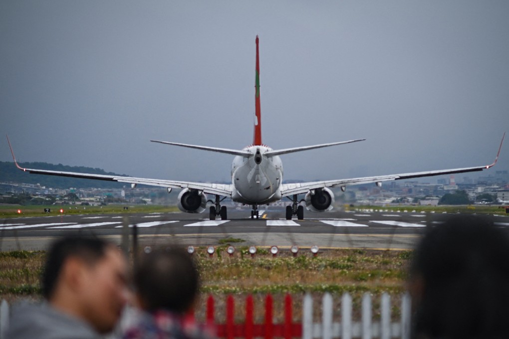 More flights will be sent close to the Taiwan Strait’s median line in future. Photo: AFP