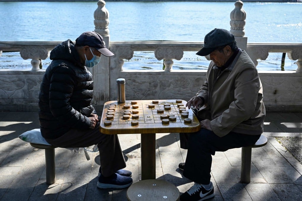 China’s population aged over 65 stood at 216.8 million last year, representing 15.4 per cent of the population. Photo: AFP