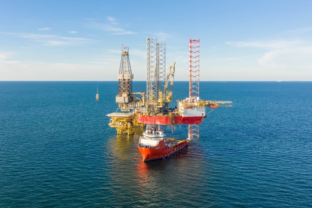 An oil production operation in Malaysian waters. Photo: Shutterstock